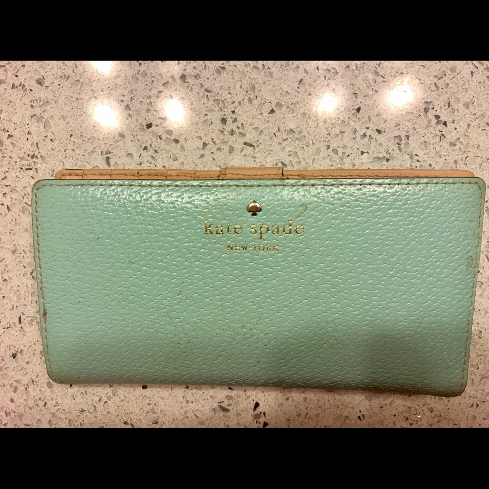 Kate Spade Cedar St Wallet Turquoise